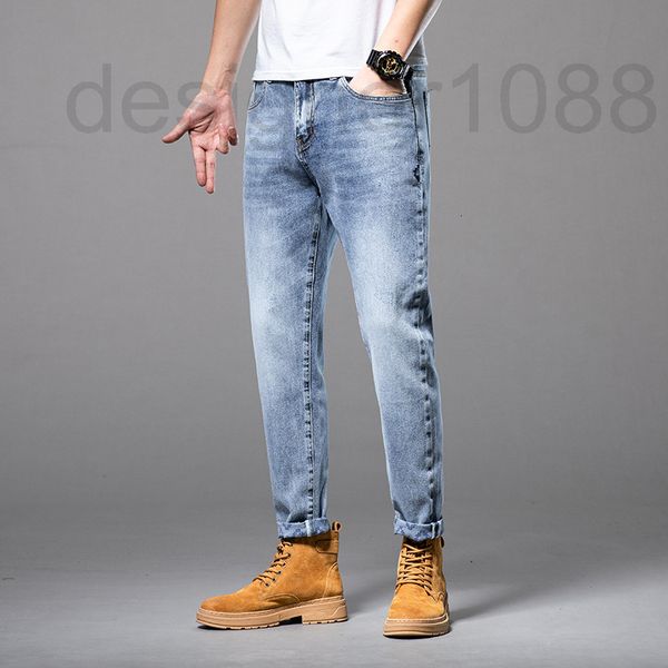 men's jeans designer blue jeans men's fashion spring and summer thin slim fit little foot youth elastic washed casual pants mmp3
men's jeans designer blue jeans men's fashion spring and summer thin slim fit little foot youth elastic washed casual pants mmp3