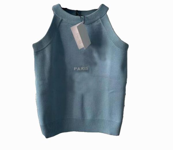 new women's knits tees knitwear jacquard letter coffee vest t-shirt for women clothing tees crew neck sleeveless viscose, White
new women's knits tees knitwear jacquard letter coffee vest t-shirt for women clothing tees crew neck sleeveless viscose, White