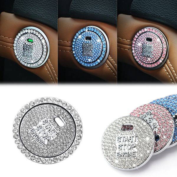 car start sbutton diamond inlaid decorative ring car ignition button key ring auto interior decoration car accessories
car start sbutton diamond inlaid decorative ring car ignition button key ring auto interior decoration car accessories