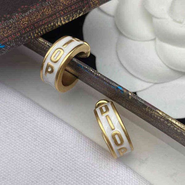 white glue dropping letter c-shaped earrings fashion temperament copper women's earrings, Golden
white glue dropping letter c-shaped earrings fashion temperament copper women's earrings, Golden