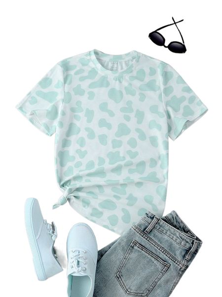 allover print tee r5bv#, White
allover print tee r5bv#, White