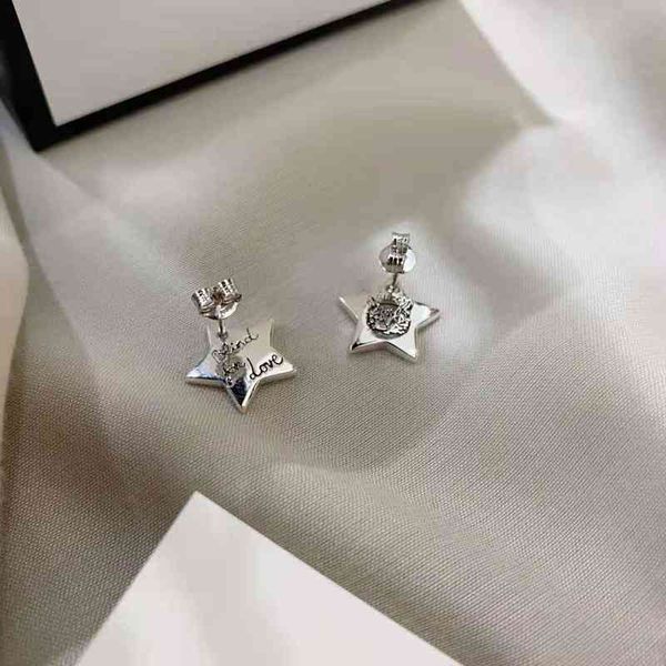 2023 designer new fashion jewelry gujia s925 silver make old five pointed star cat earrings present for girlfriend, Golden
2023 designer new fashion jewelry gujia s925 silver make old five pointed star cat earrings present for girlfriend, Golden