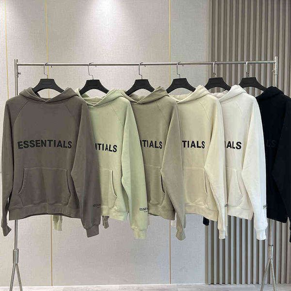 men's women's sweater double line essentials high street chest silicone letter fog hooded sweater loose autumn winter simple luxur, Black
men's women's sweater double line essentials high street chest silicone letter fog hooded sweater loose autumn winter simple luxur, Black