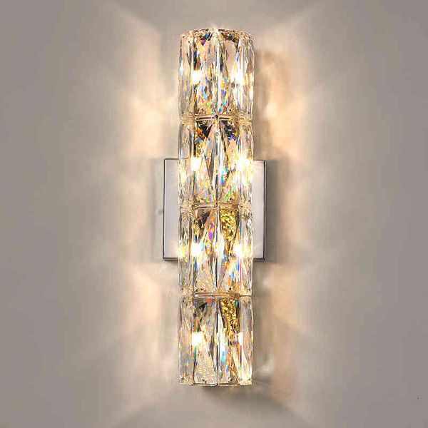pendant lamps living room crystal wall lamp light luxury tv background ktv box el villa bedroom bedside decorative