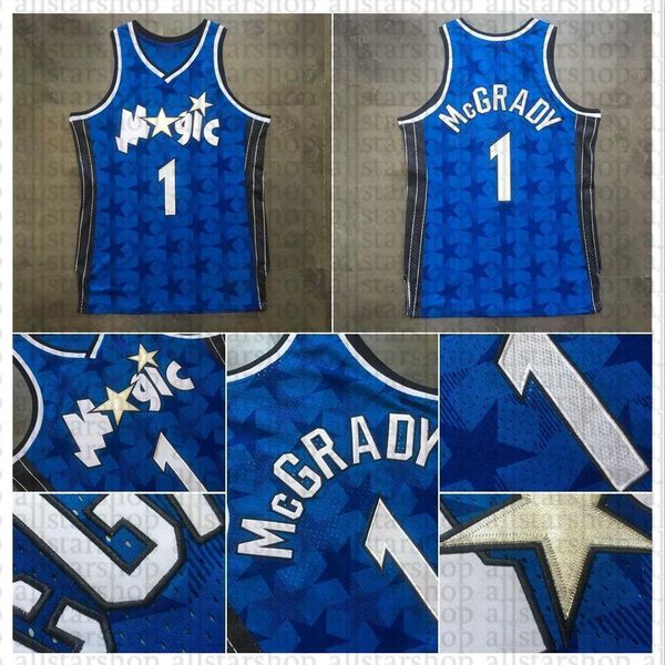 2021 vintage men retro classic tracy 1 mcgrady basketball jersey blue mesh dark star dense embroidery shirts breathable short size s-2xl, Black;red
2021 vintage men retro classic tracy 1 mcgrady basketball jersey blue mesh dark star dense embroidery shirts breathable short size s-2xl, Black;red