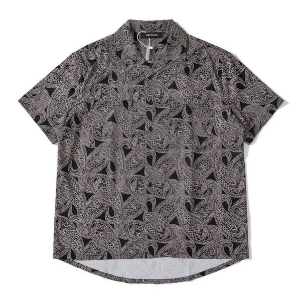 flower cashew original silk new namias slim high street loose and elegant short sleeved shirt, White;black
flower cashew original silk new namias slim high street loose and elegant short sleeved shirt, White;black