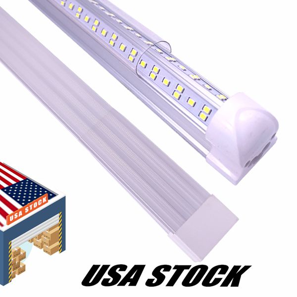 8ft led shop light, 144w linkable 8 foot t8 tube fixture, 14400lm, 6500k daylight, 4 row v shape high output lights for garage warehouse wor
8ft led shop light, 144w linkable 8 foot t8 tube fixture, 14400lm, 6500k daylight, 4 row v shape high output lights for garage warehouse wor