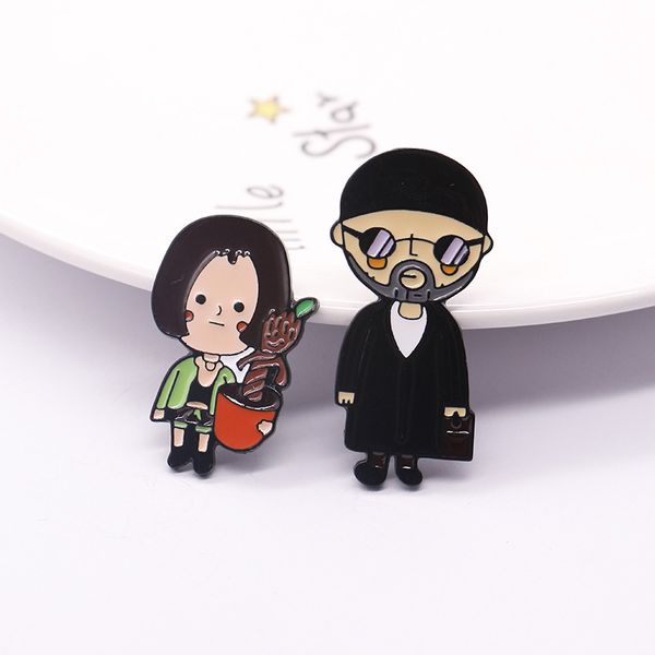 the professional brooch european and american cross-border cartoon creativity this killer is not too cold alloy drip oil brooches badges pin, Blue
the professional brooch european and american cross-border cartoon creativity this killer is not too cold alloy drip oil brooches badges pin, Blue