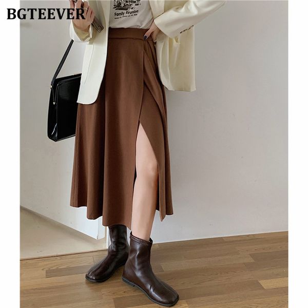 chic split women knitted a-line skirts autumn winter elastic high waist loose warm female sweater skirts 2021, Black
chic split women knitted a-line skirts autumn winter elastic high waist loose warm female sweater skirts 2021, Black