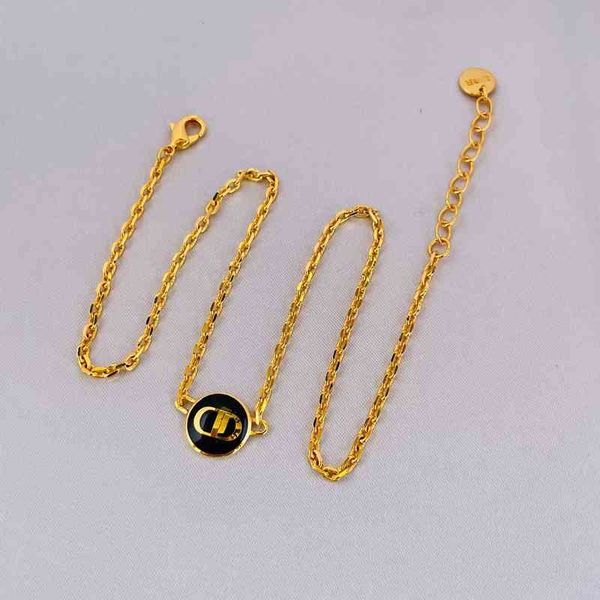 d home light sense letter black personalized temperament clavicle chain2022 luxury brand fashion design versatile necklace, Silver
d home light sense letter black personalized temperament clavicle chain2022 luxury brand fashion design versatile necklace, Silver