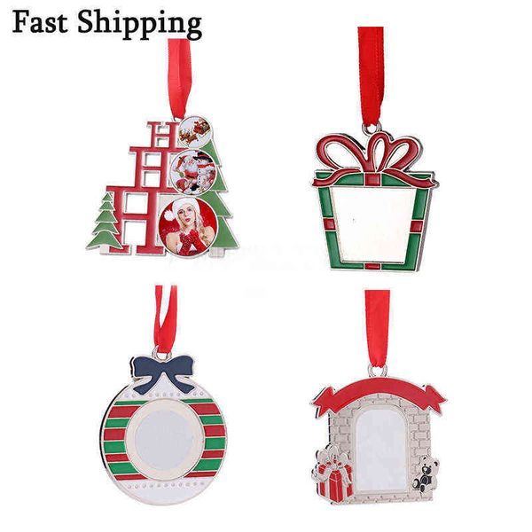 sublimation christmas decoration zinc alloy gift box shape ornaments xmas tree hanging pendant festival party supplies
sublimation christmas decoration zinc alloy gift box shape ornaments xmas tree hanging pendant festival party supplies