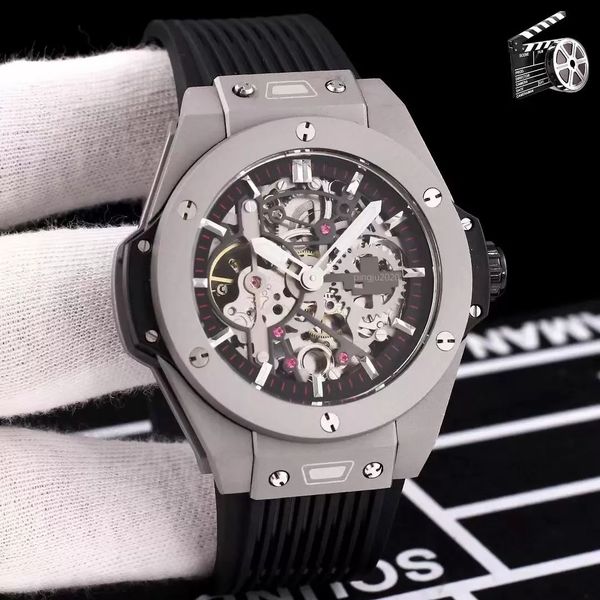 grade classic design watch luxury men automatic mechanical watch requin big gold stainless steel case rubber strap bang nx hollow out watche, Slivery;brown
grade classic design watch luxury men automatic mechanical watch requin big gold stainless steel case rubber strap bang nx hollow out watche, Slivery;brown