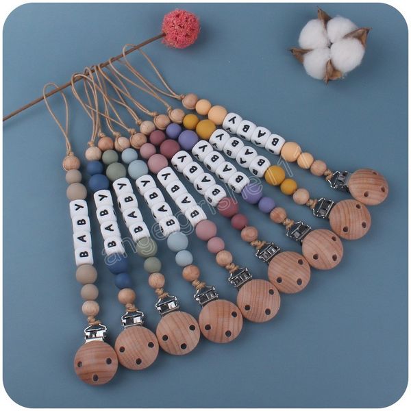 letter silicone beads pacifier chain holders baby beech clips newborn weaning teething infant eco-friendly teether feeding gifts
letter silicone beads pacifier chain holders baby beech clips newborn weaning teething infant eco-friendly teether feeding gifts