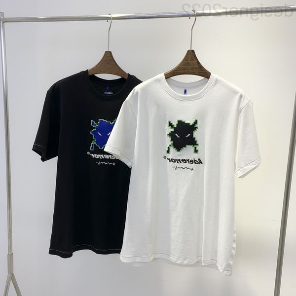 women's t-shirt designer ader short sleeve brand little monster patch cloth half heavy industry design sense embroidered men's and, White
women's t-shirt designer ader short sleeve brand little monster patch cloth half heavy industry design sense embroidered men's and, White