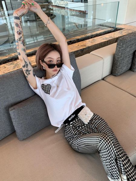 two piece dress designer 2021 summer white love t-shirt + leg split design two piece suit r1p6
two piece dress designer 2021 summer white love t-shirt + leg split design two piece suit r1p6