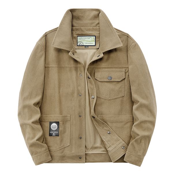mska kurtka moda biznesowa luny z klapami wiosna jesie retro mczyni sztruks cargo casualowa kurtka jednokolorowa luna m, Black;brown
mska kurtka moda biznesowa luny z klapami wiosna jesie retro mczyni sztruks cargo casualowa kurtka jednokolorowa luna m, Black;brown