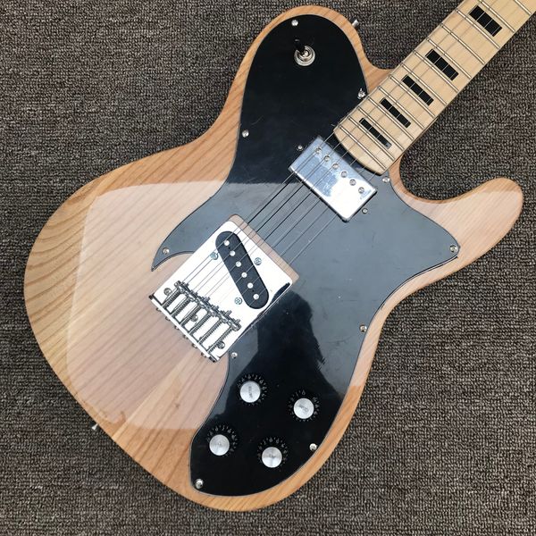 tl electric guitar, chrome hardware, maple fingerboard, 2 pickup, natural color, solid mahogany body guitar
tl electric guitar, chrome hardware, maple fingerboard, 2 pickup, natural color, solid mahogany body guitar