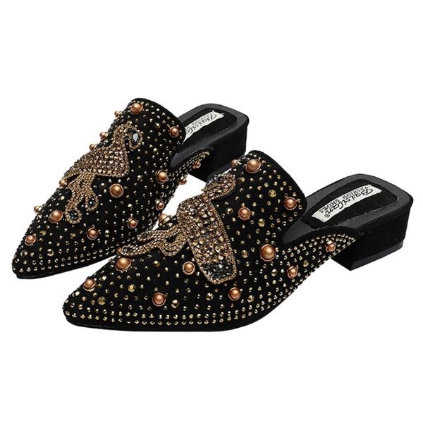 2022 women fashion flats pointed toe sandals girls casual diamond design flat slippers shoe lady outdoor summer beach cool slides flower cry, Black
2022 women fashion flats pointed toe sandals girls casual diamond design flat slippers shoe lady outdoor summer beach cool slides flower cry, Black