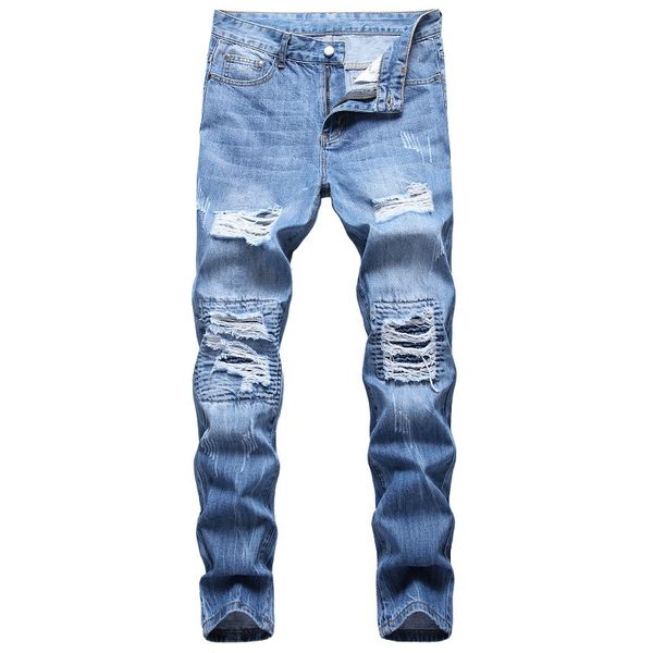 designer clothing jeans men women t shirts panther print army green destroyed mens slim denim straight biker skinny pants men, Blue
designer clothing jeans men women t shirts panther print army green destroyed mens slim denim straight biker skinny pants men, Blue