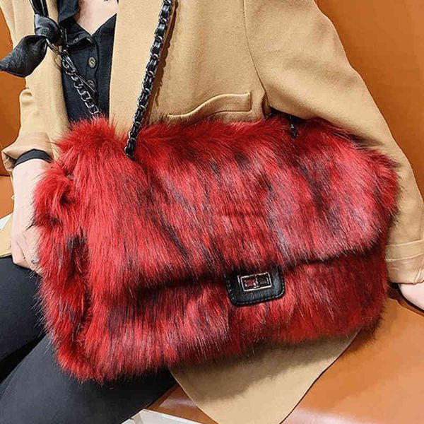 winter soft large capacity messenger style pluche handbag bont shoulder bag female travel effects color handbags j0517, Black;red
winter soft large capacity messenger style pluche handbag bont shoulder bag female travel effects color handbags j0517, Black;red