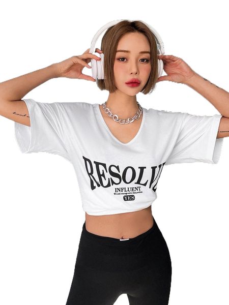 dazy letter graphic drop shoulder oversized tee l6lw#, White
dazy letter graphic drop shoulder oversized tee l6lw#, White