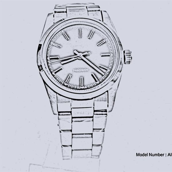 classic style blue and white chassis air king stainless steel automatic mechanical movement 36mm men's fashion w315q, Slivery;brown
classic style blue and white chassis air king stainless steel automatic mechanical movement 36mm men's fashion w315q, Slivery;brown