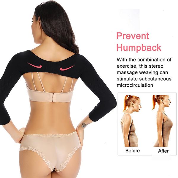 arm shaper surgery body women bustiers shapewear slim slimming underwear back shoulder corrector humpback prevent, Black;white
arm shaper surgery body women bustiers shapewear slim slimming underwear back shoulder corrector humpback prevent, Black;white