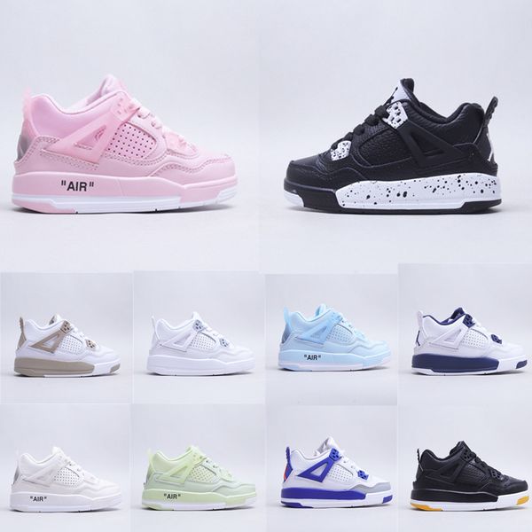 kids basketball shoes children toddler sports red chicago 4s children boy girls youth sneakers toddlers size 25-35, Black
kids basketball shoes children toddler sports red chicago 4s children boy girls youth sneakers toddlers size 25-35, Black