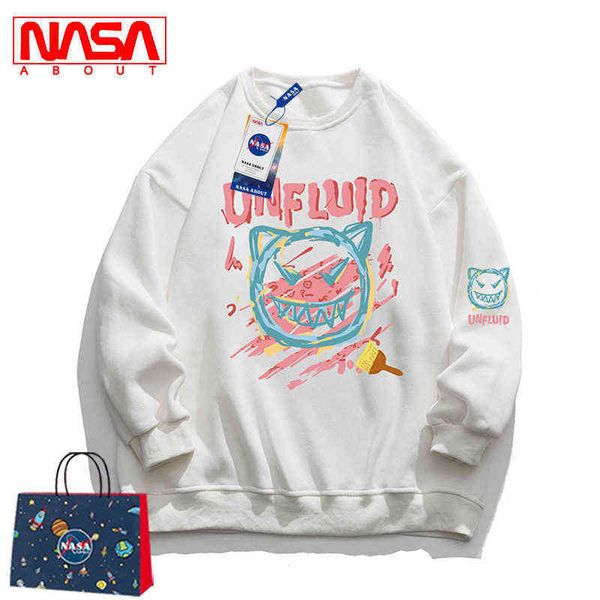 hoodies sweatshirts designer hoodie nasa co branded sweater men's fashion ins spring and autumn new little graffiti korean version tren, Black
hoodies sweatshirts designer hoodie nasa co branded sweater men's fashion ins spring and autumn new little graffiti korean version tren, Black