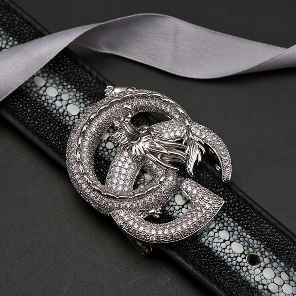 fashion pearl fish leather men's belt genuine leather smooth buckle luxury brand diamond-studded pants casual belts width 38mm with box, Black;brown
fashion pearl fish leather men's belt genuine leather smooth buckle luxury brand diamond-studded pants casual belts width 38mm with box, Black;brown