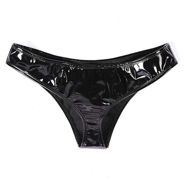 women panty lingerie wet look faux leather slink shiny low rise mini sissy thongs briefs underwear, Black;pink
women panty lingerie wet look faux leather slink shiny low rise mini sissy thongs briefs underwear, Black;pink