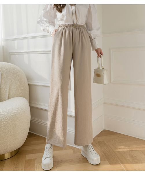 women's pants & capris solid color wide leg for women cotton linen spring summer casual loose elastic waist grey black trousers s-xxl, Black;white
women's pants & capris solid color wide leg for women cotton linen spring summer casual loose elastic waist grey black trousers s-xxl, Black;white