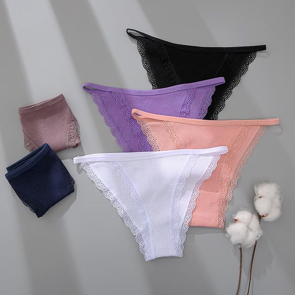 2 3pcs cotton panties women briefs seamless lace female underpants comfortable underwear solid color lingerie s-xl, Black;pink
2 3pcs cotton panties women briefs seamless lace female underpants comfortable underwear solid color lingerie s-xl, Black;pink