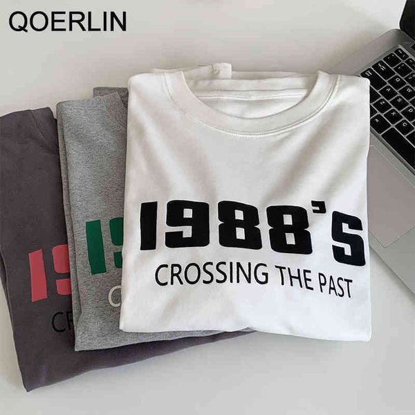 qoerlin basic girls printed tshirt fashion round neck short sleeve shirt men women white tshirt plus size sxl 210412 
qoerlin basic girls printed tshirt fashion round neck short sleeve shirt men women white tshirt plus size sxl 210412