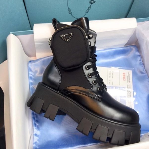 boots three corner standard thick bottom short boot belt bag waterproof platform british versatile martin boots women, Black
boots three corner standard thick bottom short boot belt bag waterproof platform british versatile martin boots women, Black