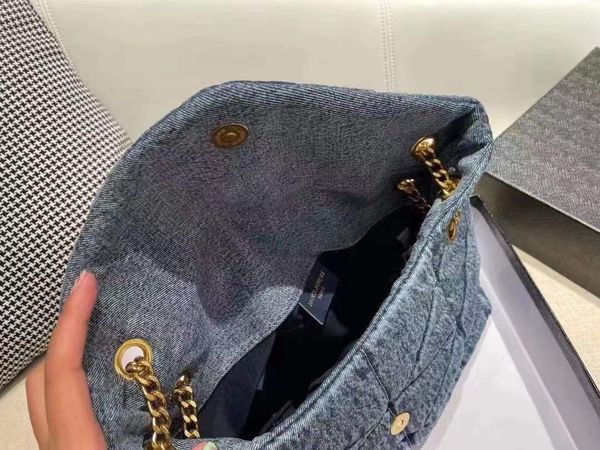 factory sell loulou puffers denim jeans shoulder flap bags 577475 women's frosted cowhide strap heavy chain crossbody bag designer hand
factory sell loulou puffers denim jeans shoulder flap bags 577475 women's frosted cowhide strap heavy chain crossbody bag designer hand