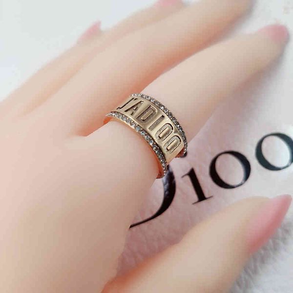 fashion trend new ladies luxury brand designer wholesale d family dijia open female letter brass personality diamond, Silver
fashion trend new ladies luxury brand designer wholesale d family dijia open female letter brass personality diamond, Silver