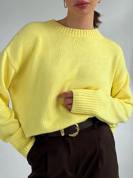 women's sweaters knitted women sweater pullover green o-neck elegant loose solid ladies jumper autumn long sleeve top, White;black
women's sweaters knitted women sweater pullover green o-neck elegant loose solid ladies jumper autumn long sleeve top, White;black