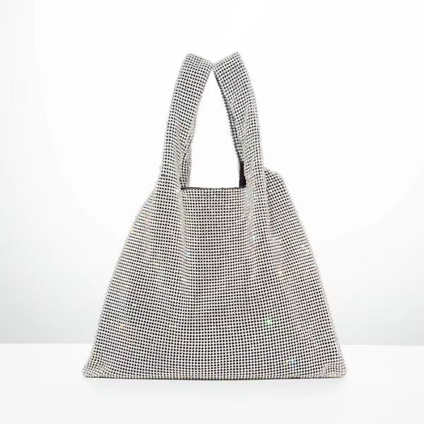evening bag white luxury kid bags trend silver studded diamond fashion handbag versatile high-end full diamonds designer chain bag
evening bag white luxury kid bags trend silver studded diamond fashion handbag versatile high-end full diamonds designer chain bag