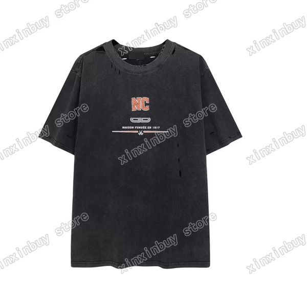 22ss women designers t shirts tee wear out scissors letters cotton short sleeve man crew neck paris streetwear black xinxinbuy s-2xl, White
22ss women designers t shirts tee wear out scissors letters cotton short sleeve man crew neck paris streetwear black xinxinbuy s-2xl, White