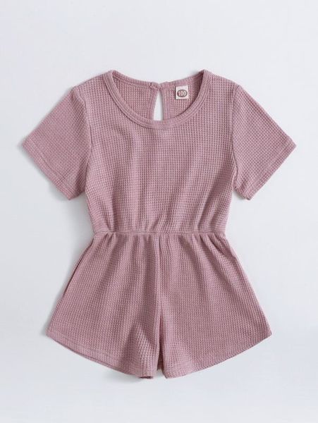 toddler girls waffle knit tee romper she, Blue
toddler girls waffle knit tee romper she, Blue