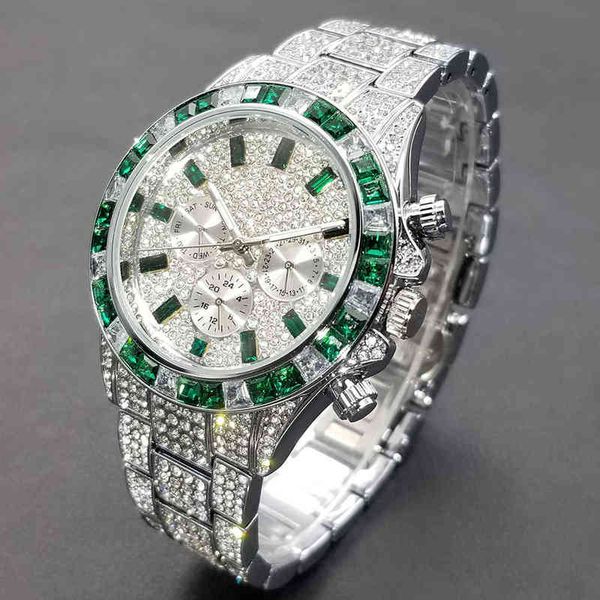 ice out wristwatch for men green diamond calendar quartz hip hop fashion waterproof man clock 2022 new rhinestone watches luxury designe, Slivery;brown
ice out wristwatch for men green diamond calendar quartz hip hop fashion waterproof man clock 2022 new rhinestone watches luxury designe, Slivery;brown