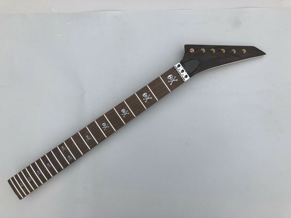 maple guitar neck 22fret 25.5inch rosewood fretboard locking nut skull inlay #kc
maple guitar neck 22fret 25.5inch rosewood fretboard locking nut skull inlay #kc