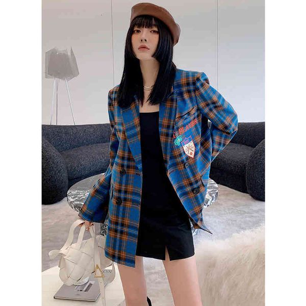 women's suits blazers color contrast checkered women's silhouette suit coat design sense small top, White;black
women's suits blazers color contrast checkered women's silhouette suit coat design sense small top, White;black