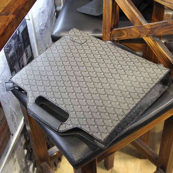 men's fashion pattern lattice file handbag business commuting shoulder bag trend handbag 220718
men's fashion pattern lattice file handbag business commuting shoulder bag trend handbag 220718