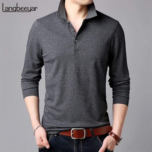 grade fashion brands polo shirt mens solid color long sleeve slim fit boys korean poloshirt casual men clothing 220408, White;black
grade fashion brands polo shirt mens solid color long sleeve slim fit boys korean poloshirt casual men clothing 220408, White;black