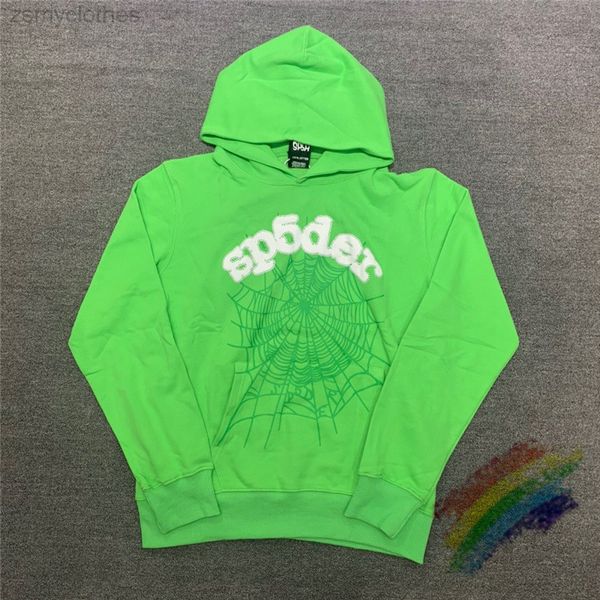 green foam printing sp5der young thug 555555 angel hoodie men women spider web pattern pullover sweatshirts, Black
green foam printing sp5der young thug 555555 angel hoodie men women spider web pattern pullover sweatshirts, Black