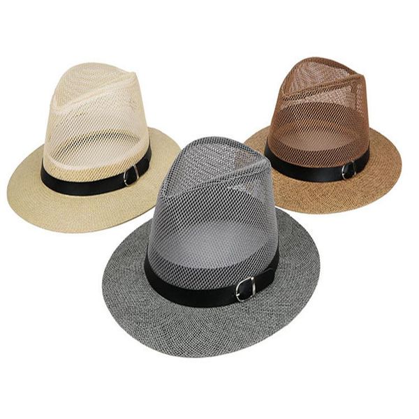women men hat sun straw hats cap soft fedora panama belt hats outdoor wide brim caps spring summer beach hat290g, Blue;gray
women men hat sun straw hats cap soft fedora panama belt hats outdoor wide brim caps spring summer beach hat290g, Blue;gray