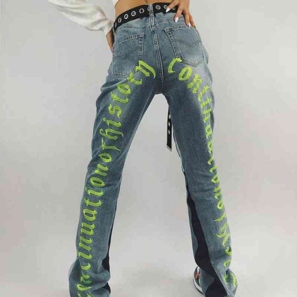 man's pants galley designer pant dept autumn and winter new micro flare stitching high street style embroidery washed denim pants for m, Black
man's pants galley designer pant dept autumn and winter new micro flare stitching high street style embroidery washed denim pants for m, Black