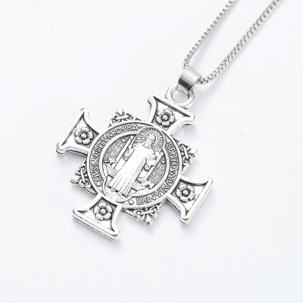 celtic cross men's pendant necklaces silver quis et dues st michael medal necklace antique silver n1729 24inches
celtic cross men's pendant necklaces silver quis et dues st michael medal necklace antique silver n1729 24inches